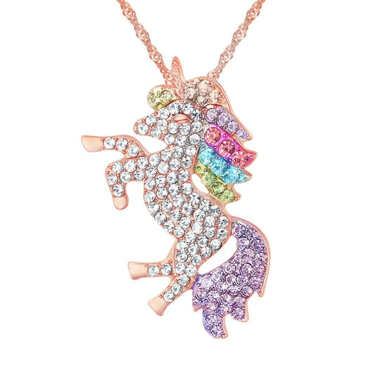 New colorful pony pendant