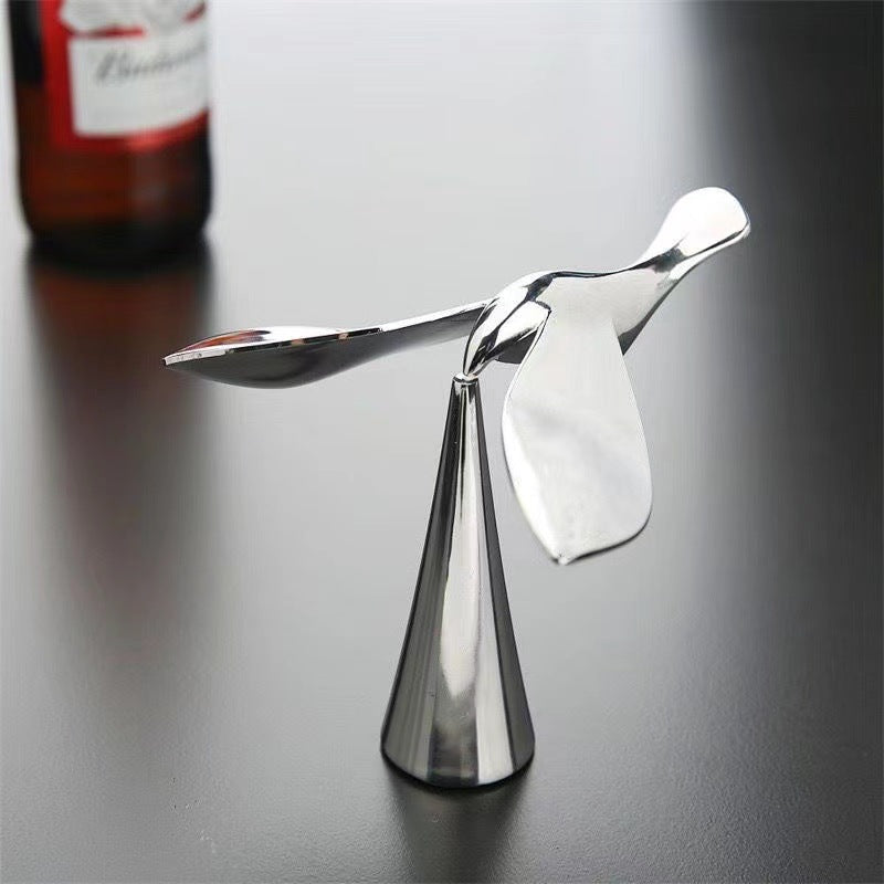 Asuka creative tumbler balance bird bottle opener